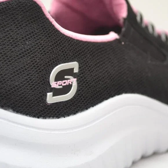 S Sport By Skechers Kids' Vana Sneakers - Black - Picture 5 of 8